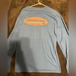 Vineyard Vines light blue long sleeve t shirt